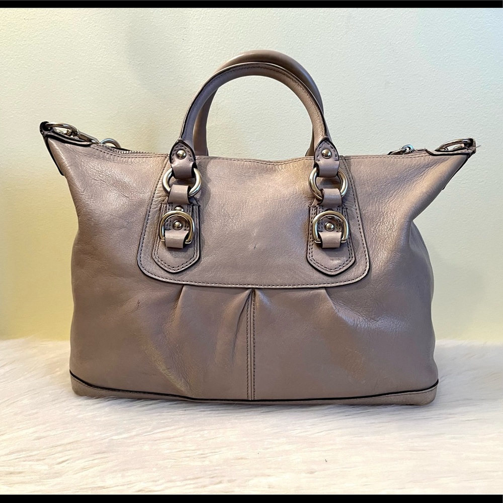 Vintage Coach Madison Sabrina Leather Satchel - Picture 3 of 8